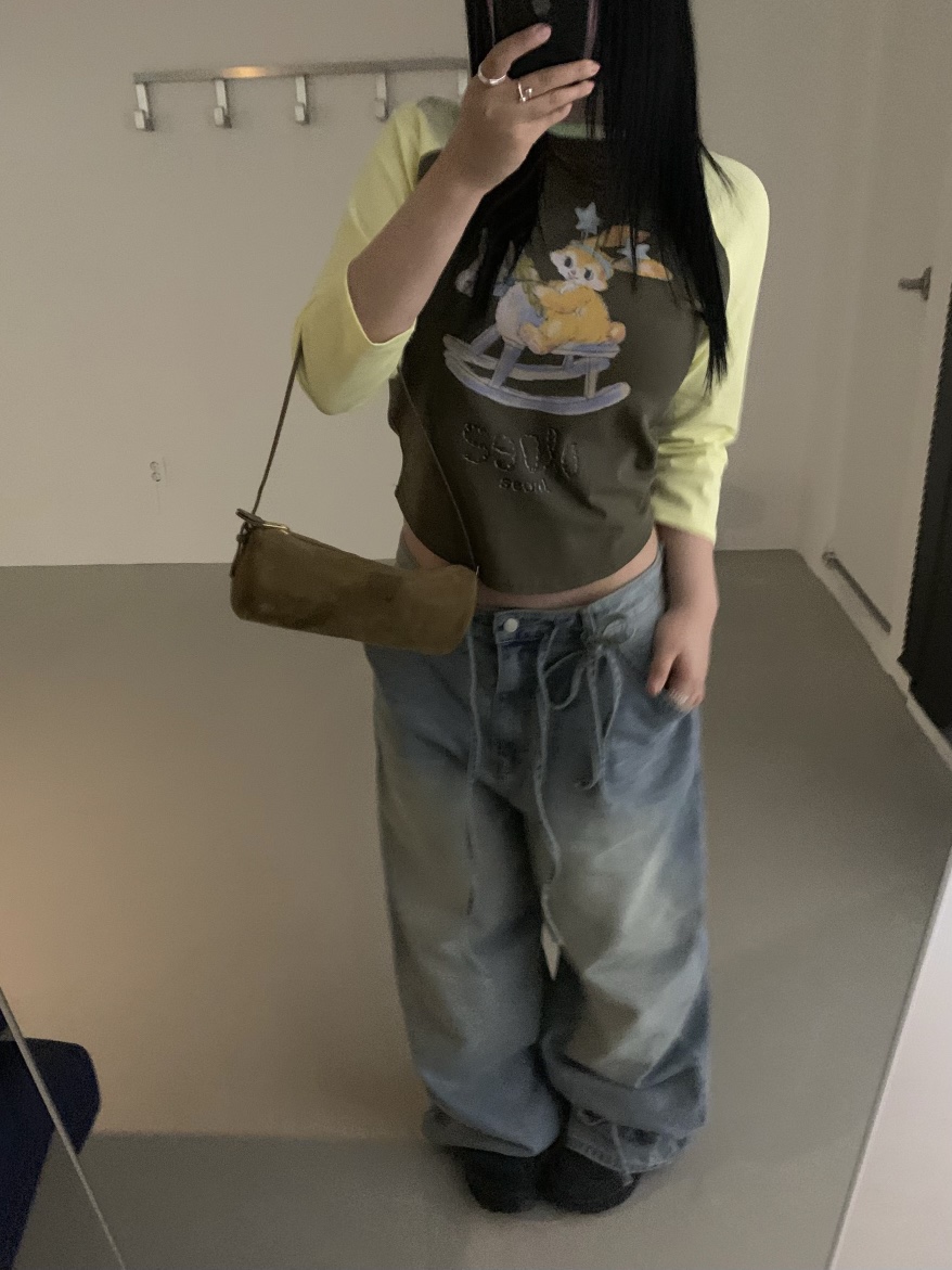 SEOLO韓國直郵女士新品職業熱賣時尚26春夏人氣休閑長袖T恤Seolo seoul長袖T恤