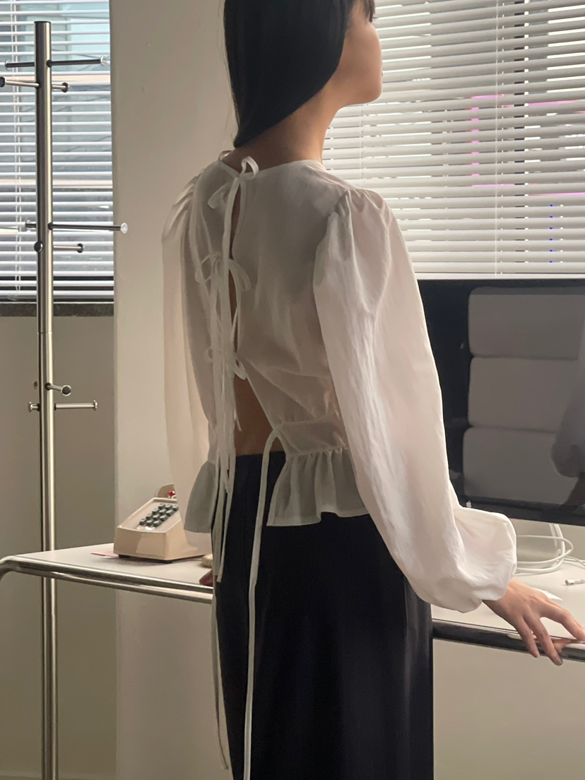 ANOTHER AVENUE韓國東大門代購女士新款26春夏襯衫蕾絲衫ANOTHER AVENUE襯衫/蕾絲衫