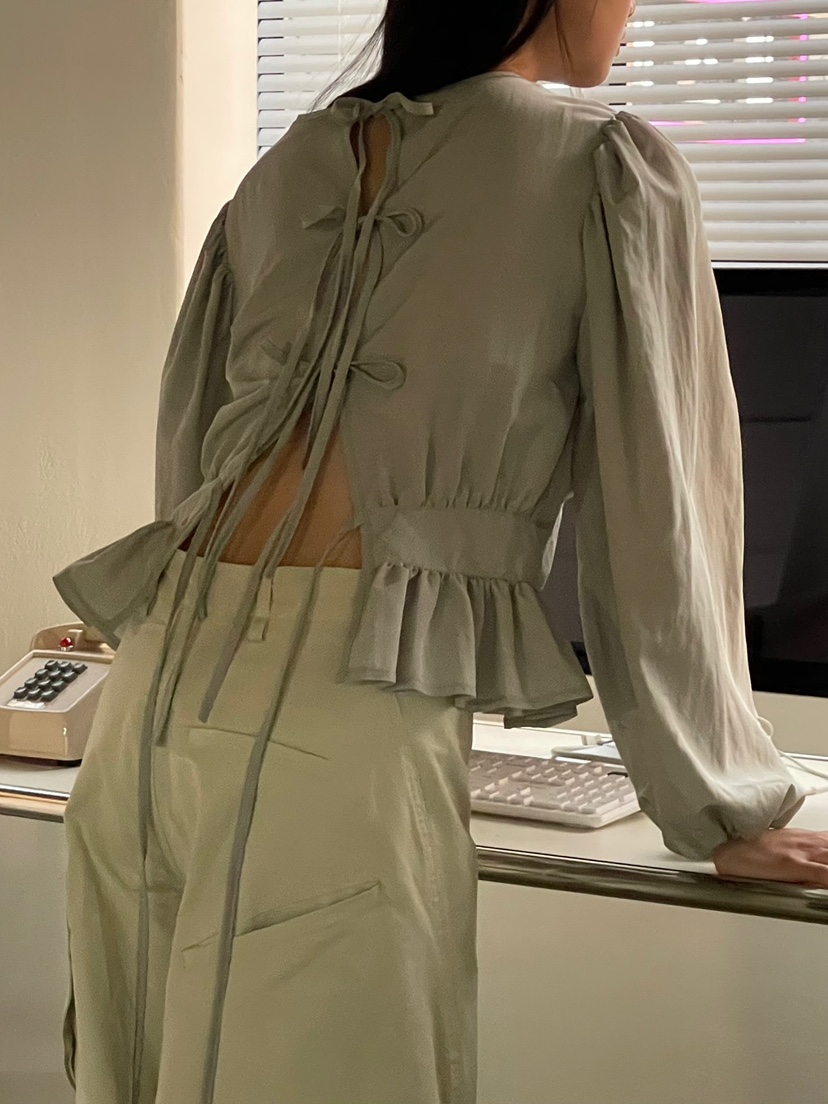 ANOTHER AVENUE韓國東大門代購女士新款26春夏襯衫蕾絲衫ANOTHER AVENUE襯衫/蕾絲衫