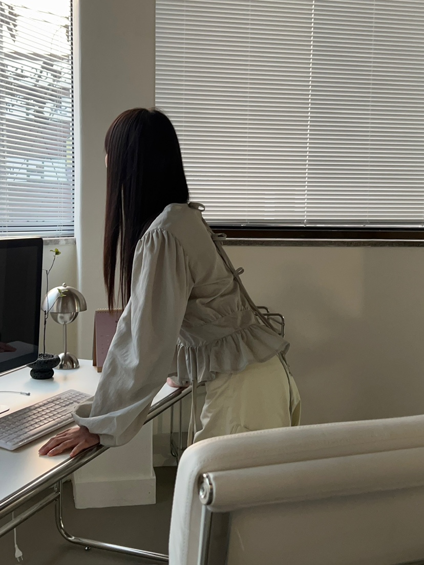 ANOTHER AVENUE韓國東大門代購女士新款26春夏襯衫蕾絲衫ANOTHER AVENUE襯衫/蕾絲衫