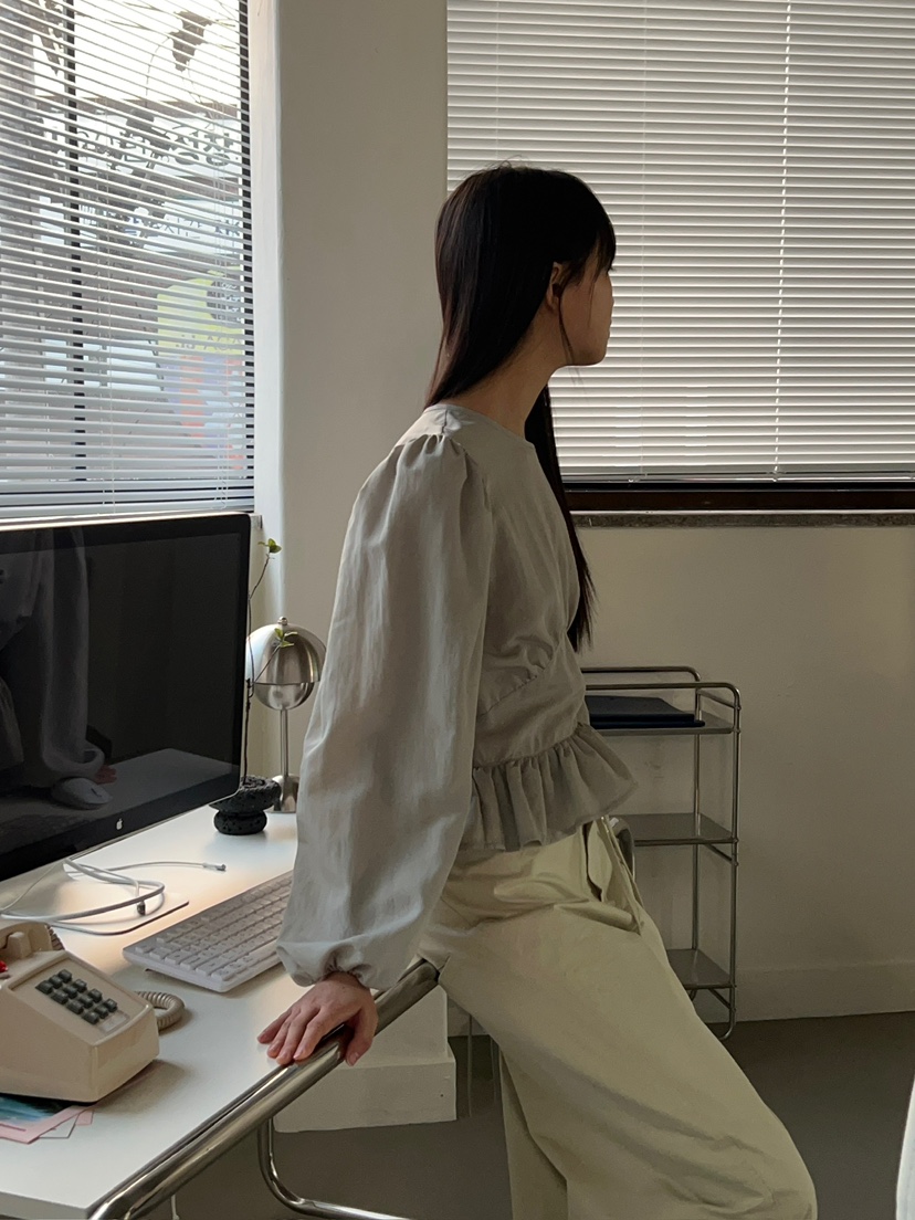 ANOTHER AVENUE韓國東大門代購女士新款26春夏襯衫蕾絲衫ANOTHER AVENUE襯衫/蕾絲衫