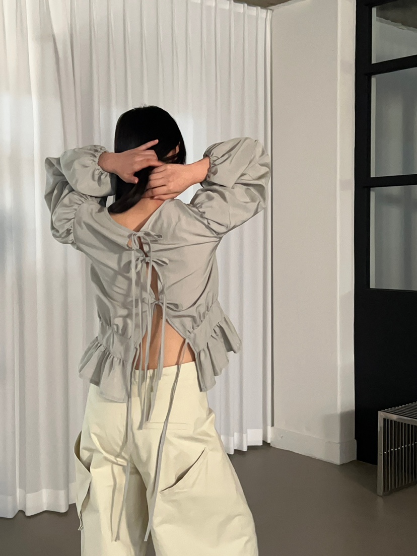 ANOTHER AVENUE韓國東大門代購女士新款26春夏襯衫蕾絲衫ANOTHER AVENUE襯衫/蕾絲衫