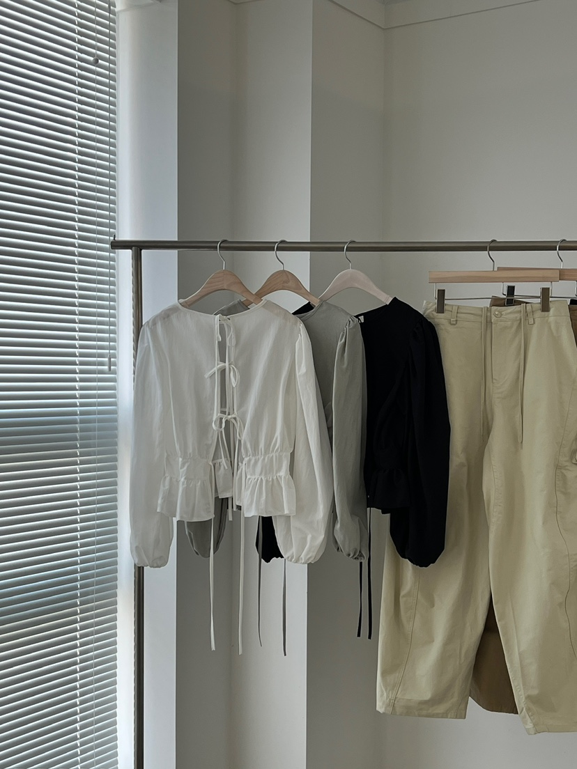 ANOTHER AVENUE韓國東大門代購女士新款26春夏襯衫蕾絲衫ANOTHER AVENUE襯衫/蕾絲衫