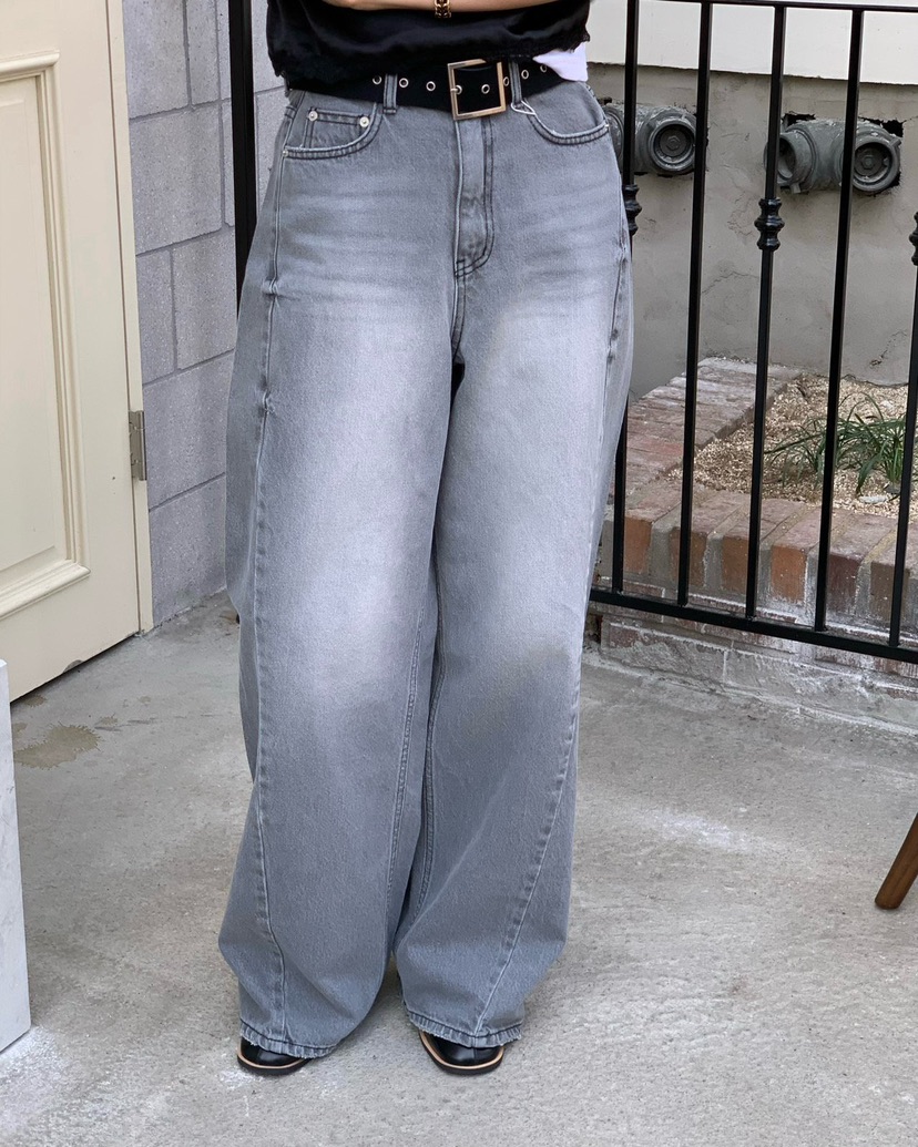 REVE CITE-L韓國直郵女士新款休閑推薦26春夏職業牛仔褲REVE CITE-L牛仔褲