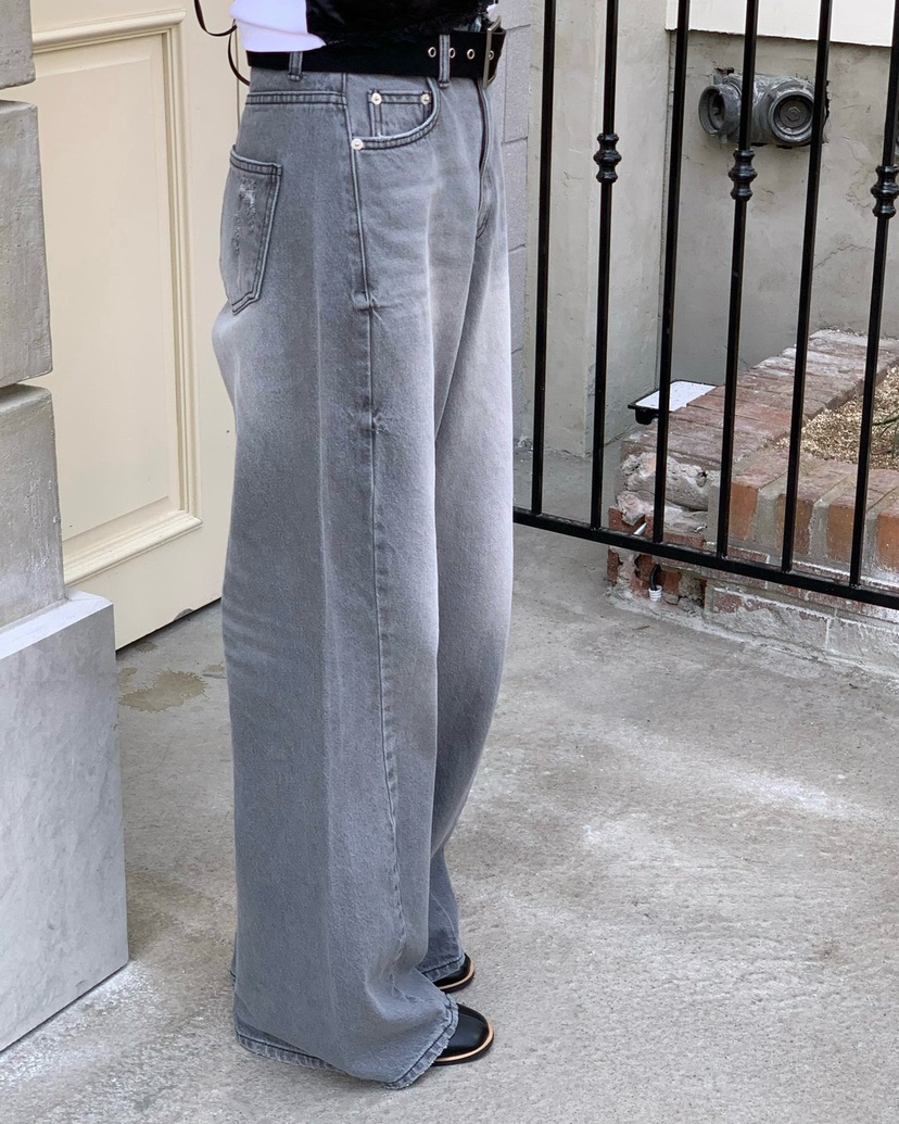 REVE CITE-L韓國直郵女士新款休閑推薦26春夏職業牛仔褲REVE CITE-L牛仔褲