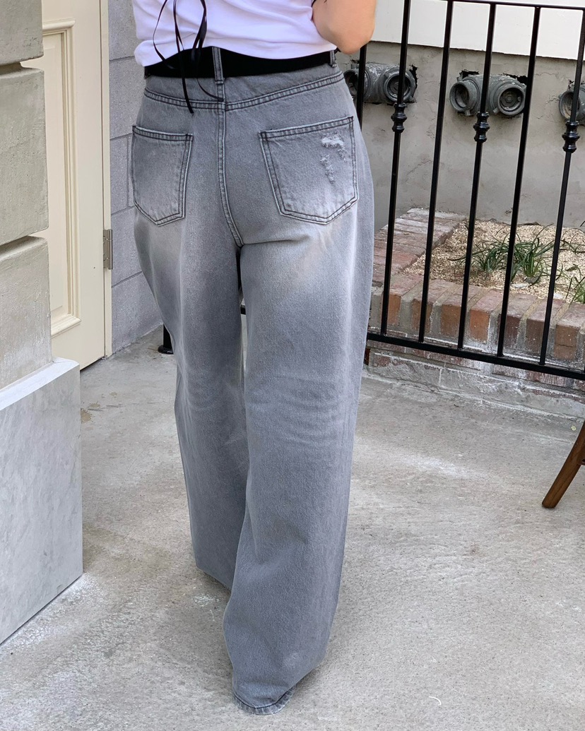 REVE CITE-L韓國直郵女士新款休閑推薦26春夏職業牛仔褲REVE CITE-L牛仔褲