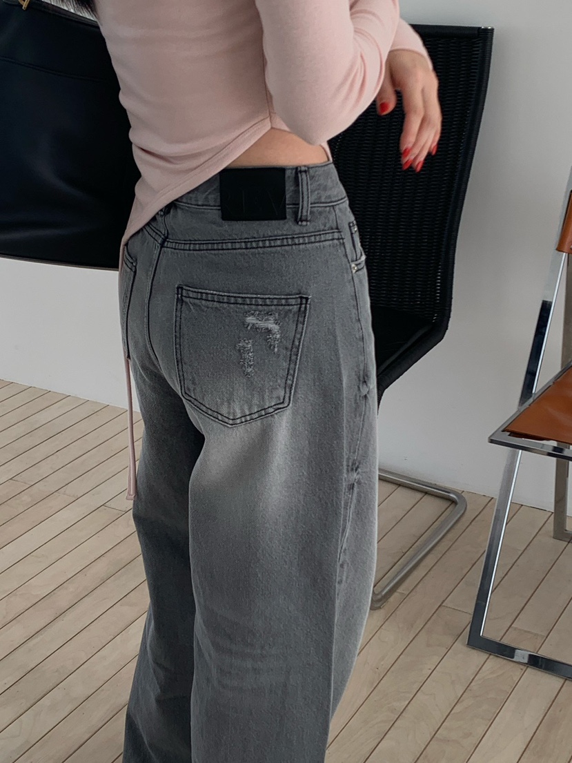 REVE CITE-L韓國直郵女士新款休閑推薦26春夏職業牛仔褲REVE CITE-L牛仔褲