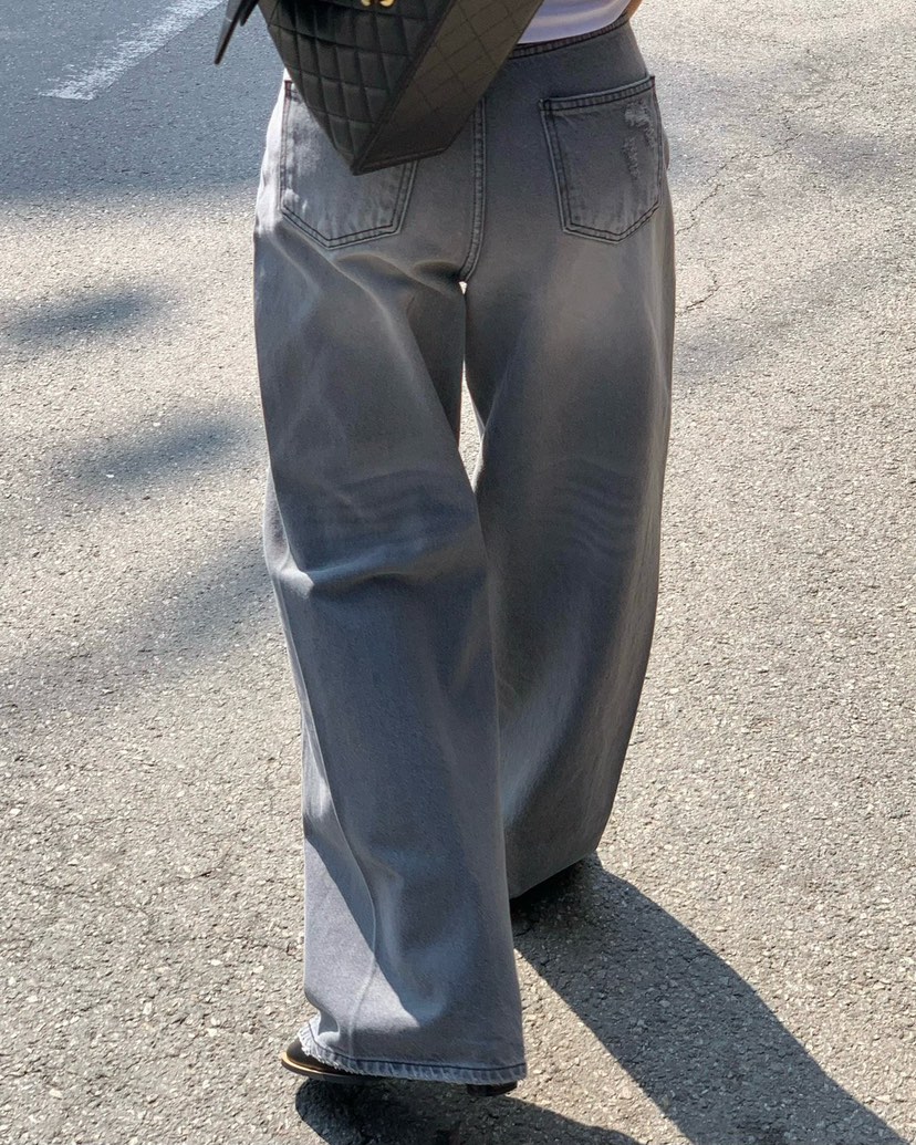 REVE CITE-L韓國直郵女士新款休閑推薦26春夏職業牛仔褲REVE CITE-L牛仔褲