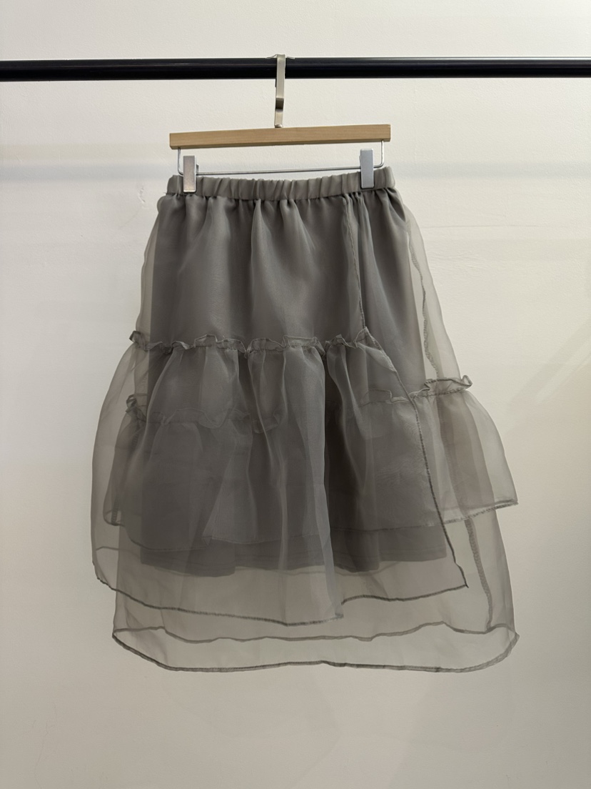 JENNY 1976韓國直郵實拍女裝新品職業時尚半身裙中短裙雪紡JENNY 1976半身裙/中短裙圖色2