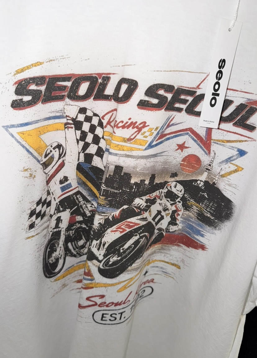 SEOLO韓國直郵實拍女裝新品26春夏職業人氣熱賣時尚休閑T恤Seolo seoulT恤