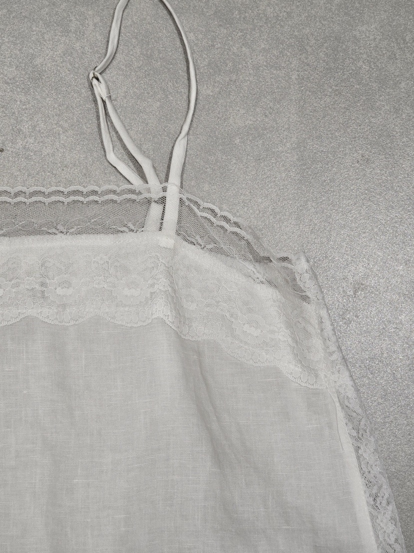 LIKEVAM韓國直郵實拍女士新品熱賣時尚職業吊帶背心亞麻長款LIKEVAM吊帶/背心