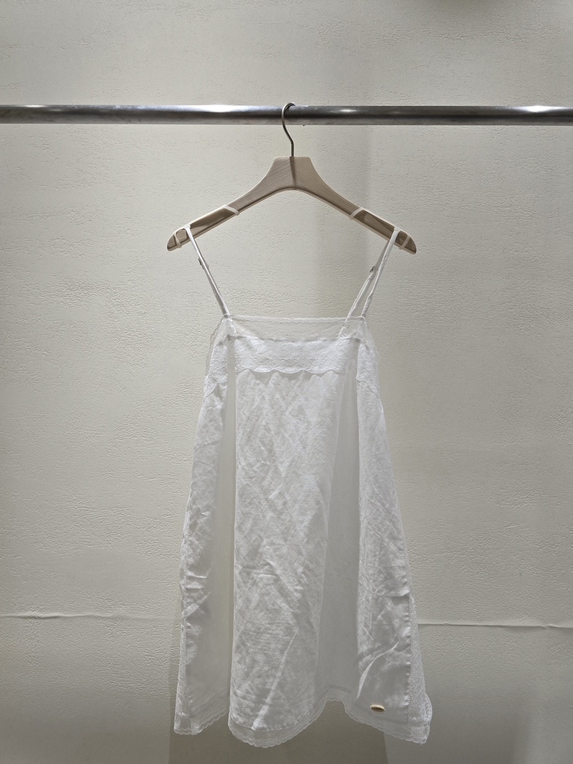 LIKEVAM韓國直郵實拍女士新品熱賣時尚職業吊帶背心亞麻長款LIKEVAM吊帶/背心圖色1