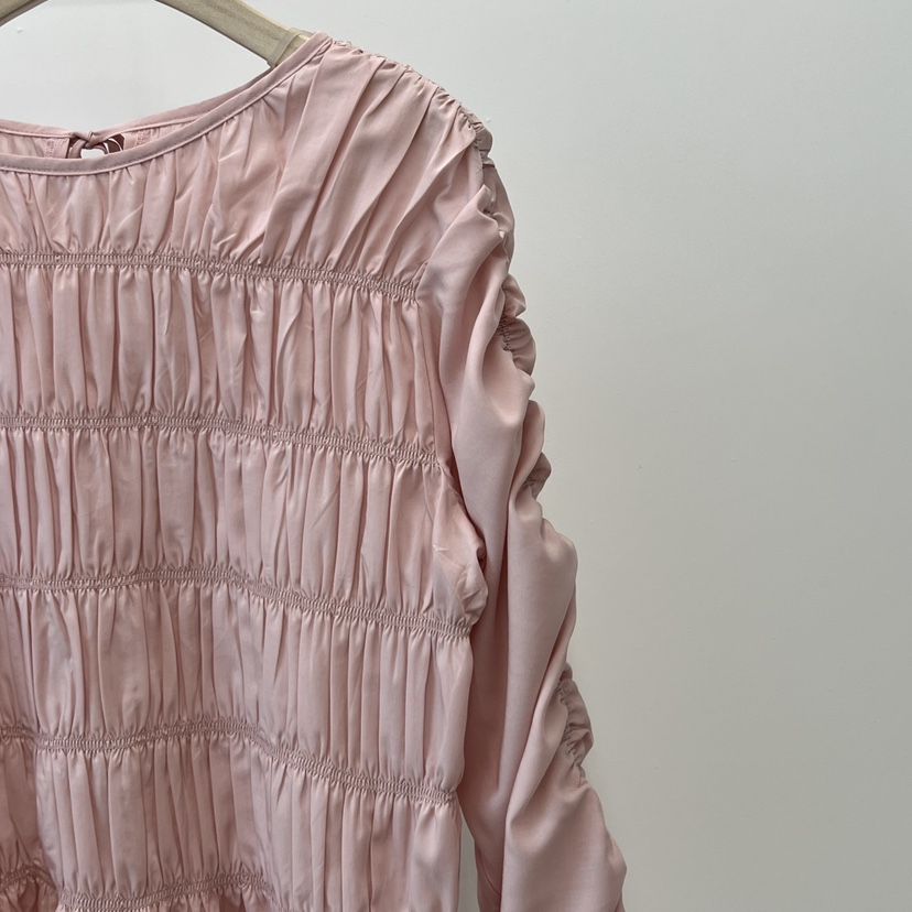 ANOTHER AVENUE韓國直郵女裝新品職業熱賣襯衫蕾絲衫褶皺ANOTHER AVENUE襯衫/蕾絲衫