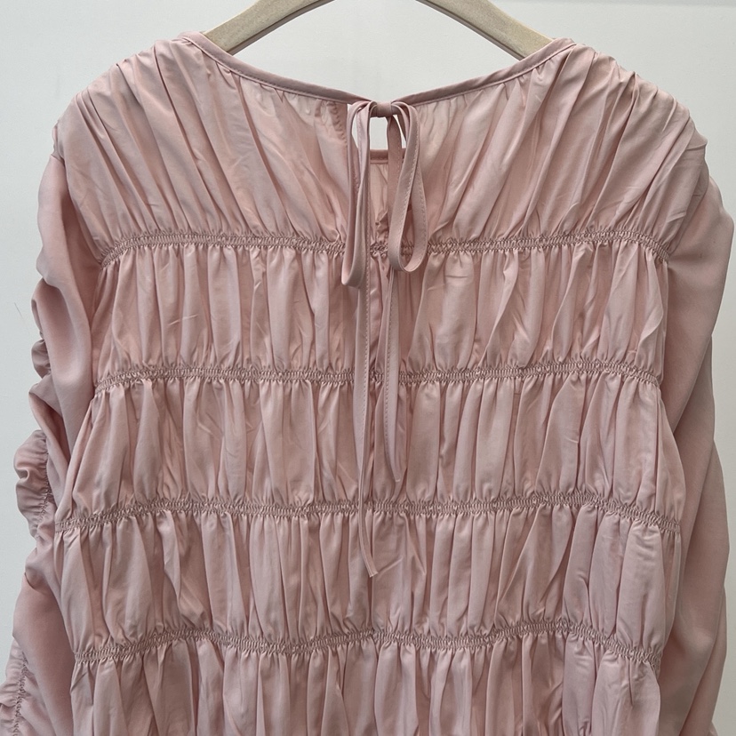 ANOTHER AVENUE韓國直郵女裝新品職業熱賣襯衫蕾絲衫褶皺ANOTHER AVENUE襯衫/蕾絲衫