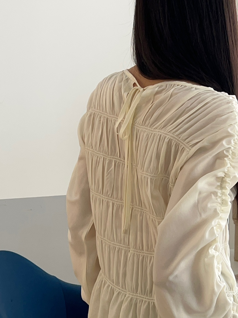 ANOTHER AVENUE韓國直郵女裝新品職業熱賣襯衫蕾絲衫褶皺ANOTHER AVENUE襯衫/蕾絲衫