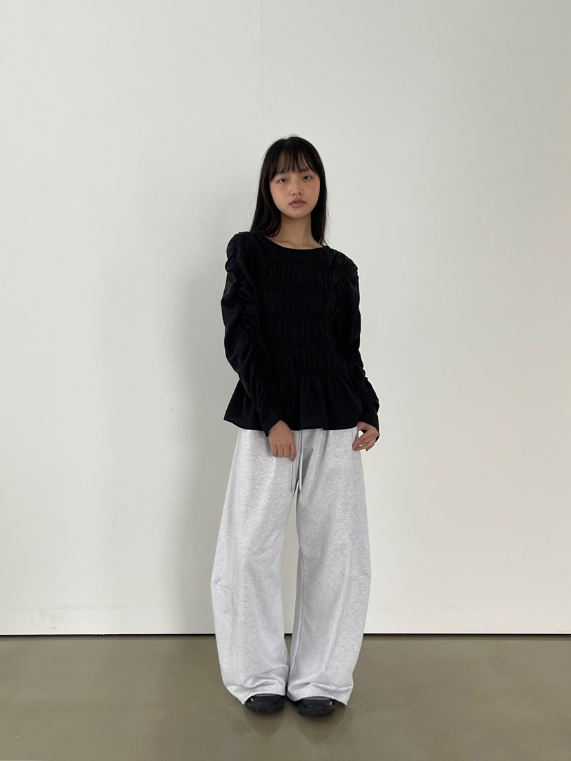 ANOTHER AVENUE韓國直郵女裝新品職業熱賣襯衫蕾絲衫褶皺ANOTHER AVENUE襯衫/蕾絲衫