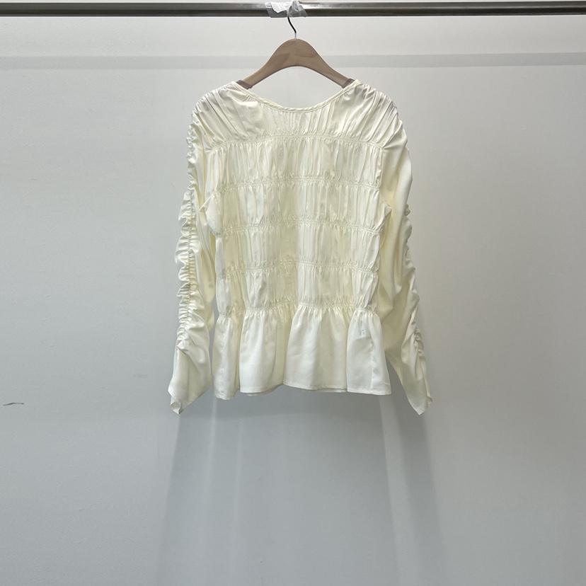 ANOTHER AVENUE韓國直郵女裝新品職業熱賣襯衫蕾絲衫褶皺ANOTHER AVENUE襯衫/蕾絲衫圖色2