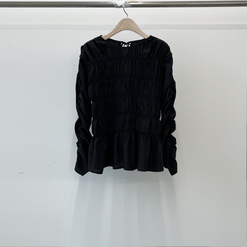 ANOTHER AVENUE韓國直郵女裝新品職業熱賣襯衫蕾絲衫褶皺ANOTHER AVENUE襯衫/蕾絲衫圖色3