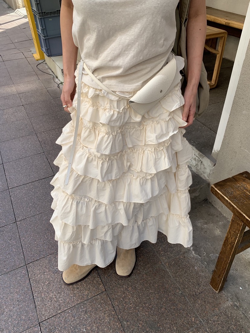 SUNDER MARKET韓國東大門代購女士新品休閑熱賣人氣長裙SUNDER MARKET長裙