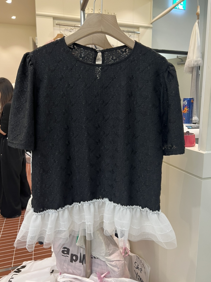 BE&amp;BE韓國代購女士新品時尚26春夏熱賣職業人氣推薦T恤BE&beT恤圖色2