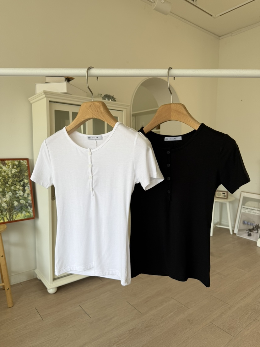 SOLAR韓國代購女裝新款人氣休閑推薦26春夏時尚職業熱賣T恤SOLART恤