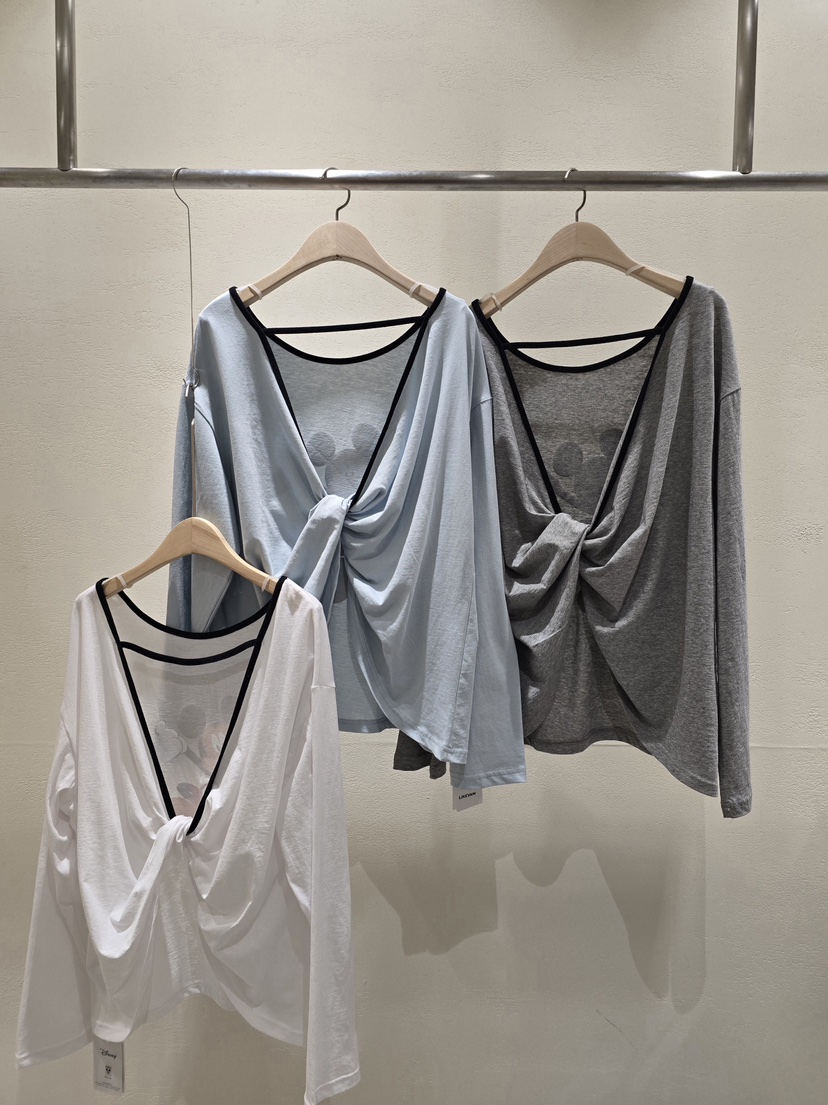 LIKEVAM韓國東大門直郵女裝新品職業熱賣推薦休閑長袖T恤LIKEVAM長袖T恤