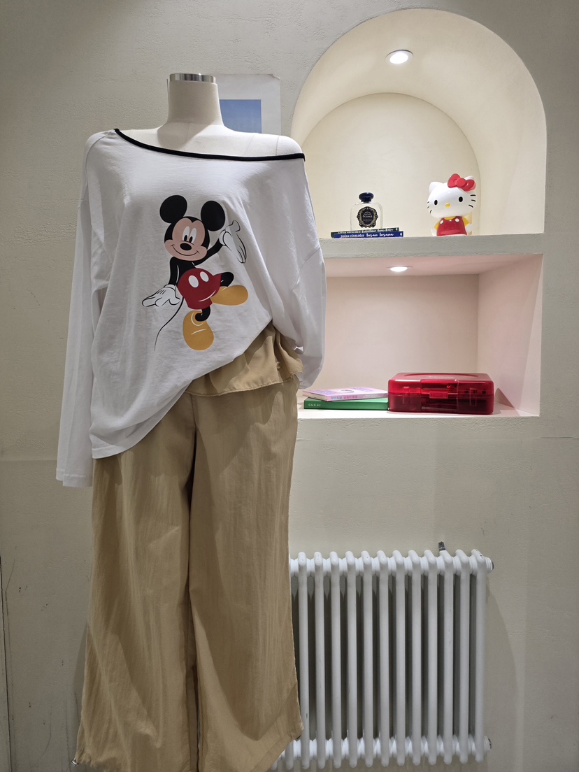 LIKEVAM韓國東大門直郵女裝新品職業熱賣推薦休閑長袖T恤LIKEVAM長袖T恤