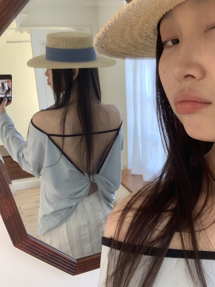 LIKEVAM韓國東大門直郵女裝新品職業熱賣推薦休閑長袖T恤LIKEVAM長袖T恤