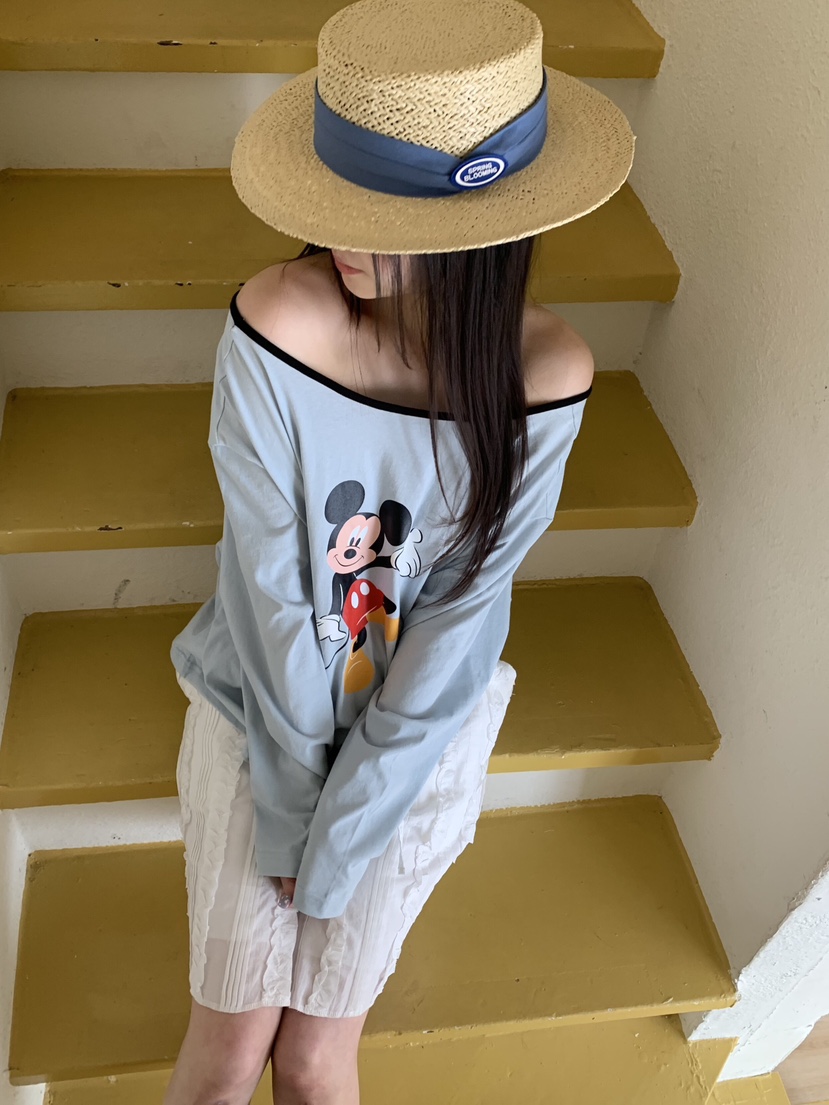 LIKEVAM韓國東大門直郵女裝新品職業熱賣推薦休閑長袖T恤LIKEVAM長袖T恤