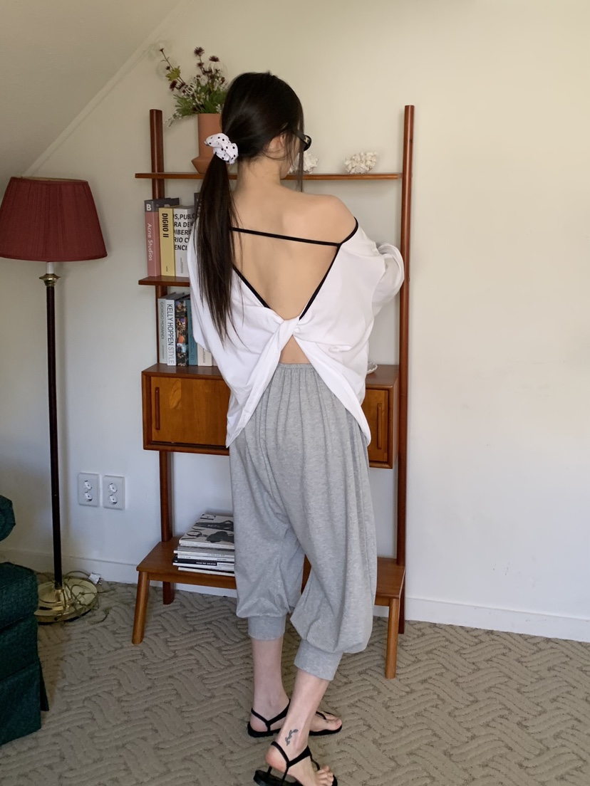 LIKEVAM韓國東大門直郵女裝新品職業熱賣推薦休閑長袖T恤LIKEVAM長袖T恤