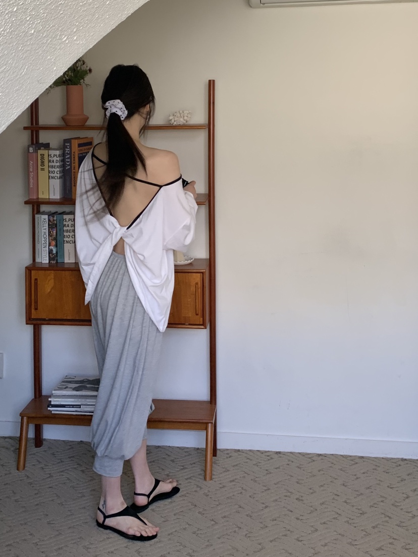 LIKEVAM韓國東大門直郵女裝新品職業熱賣推薦休閑長袖T恤LIKEVAM長袖T恤