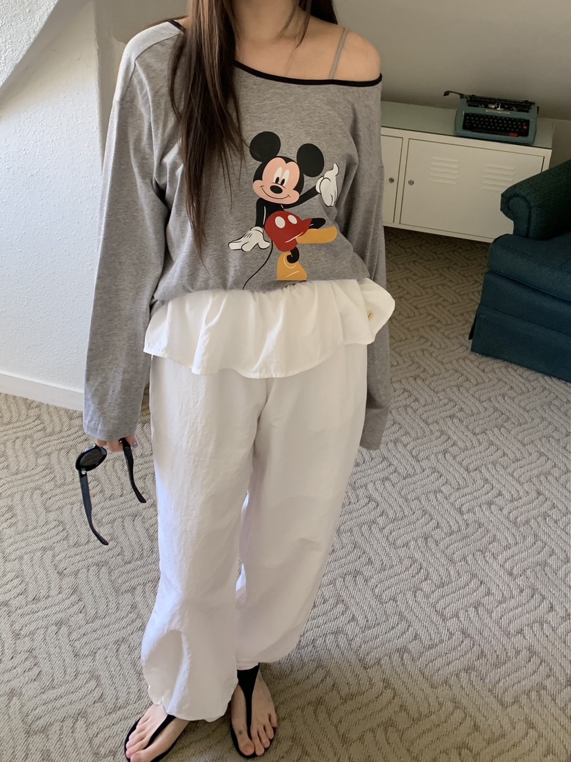 LIKEVAM韓國東大門直郵女裝新品職業熱賣推薦休閑長袖T恤LIKEVAM長袖T恤