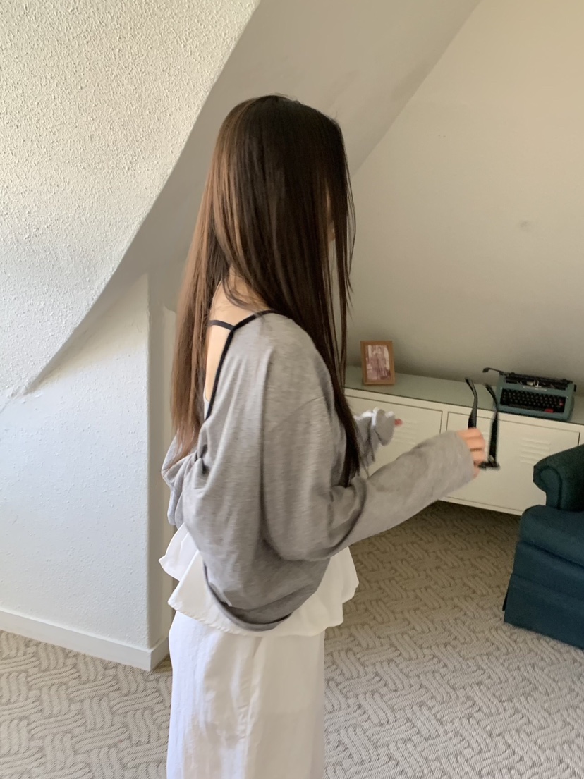 LIKEVAM韓國東大門直郵女裝新品職業熱賣推薦休閑長袖T恤LIKEVAM長袖T恤