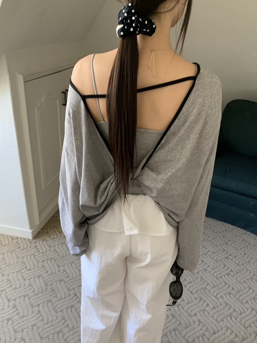 LIKEVAM韓國東大門直郵女裝新品職業熱賣推薦休閑長袖T恤LIKEVAM長袖T恤