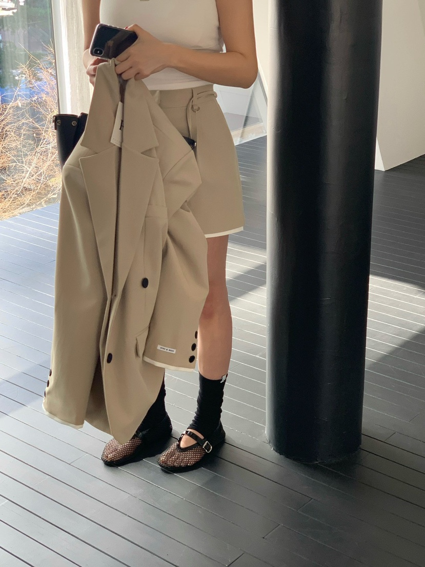 REVE CITE-L韓國直郵女士新品職業休閑熱賣推薦人氣短褲REVE CITE-L短褲