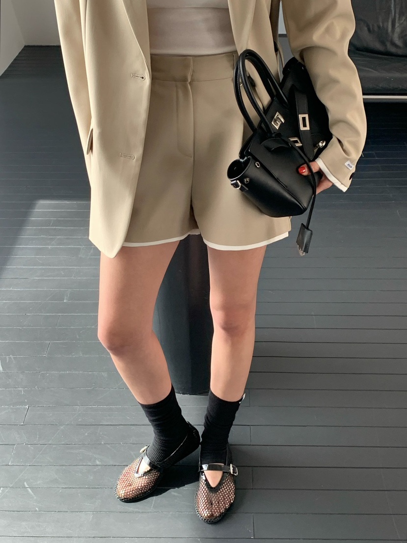 REVE CITE-L韓國直郵女士新品職業休閑熱賣推薦人氣短褲REVE CITE-L短褲