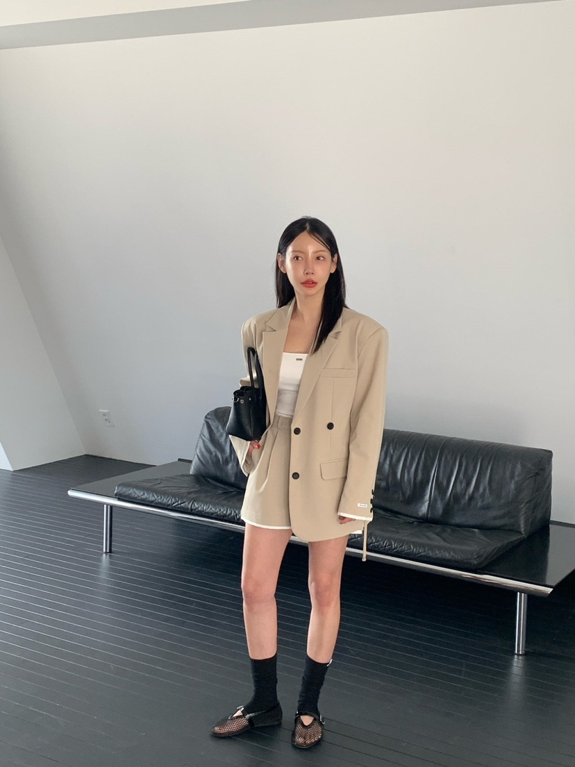 REVE CITE-L韓國直郵女士新品職業休閑熱賣推薦人氣短褲REVE CITE-L短褲