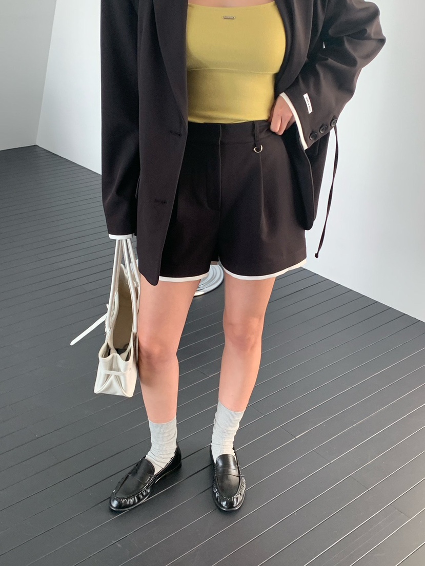 REVE CITE-L韓國直郵女士新品職業休閑熱賣推薦人氣短褲REVE CITE-L短褲圖色2