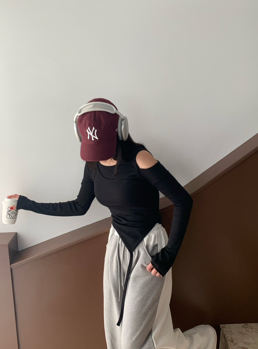 REVE CITE-L韓國東大門代購女士新品推薦26春夏休閑褲羅紋REVE CITE-L休閑褲