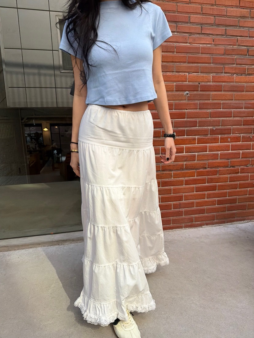 SOLAR韓國直郵女裝新款時尚人氣26春夏推薦休閑熱賣職業長裙SOLAR長裙