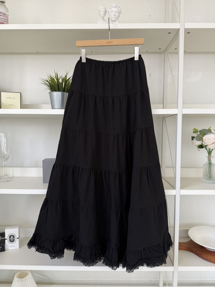 SOLAR韓國直郵女裝新款時尚人氣26春夏推薦休閑熱賣職業長裙SOLAR長裙圖色2