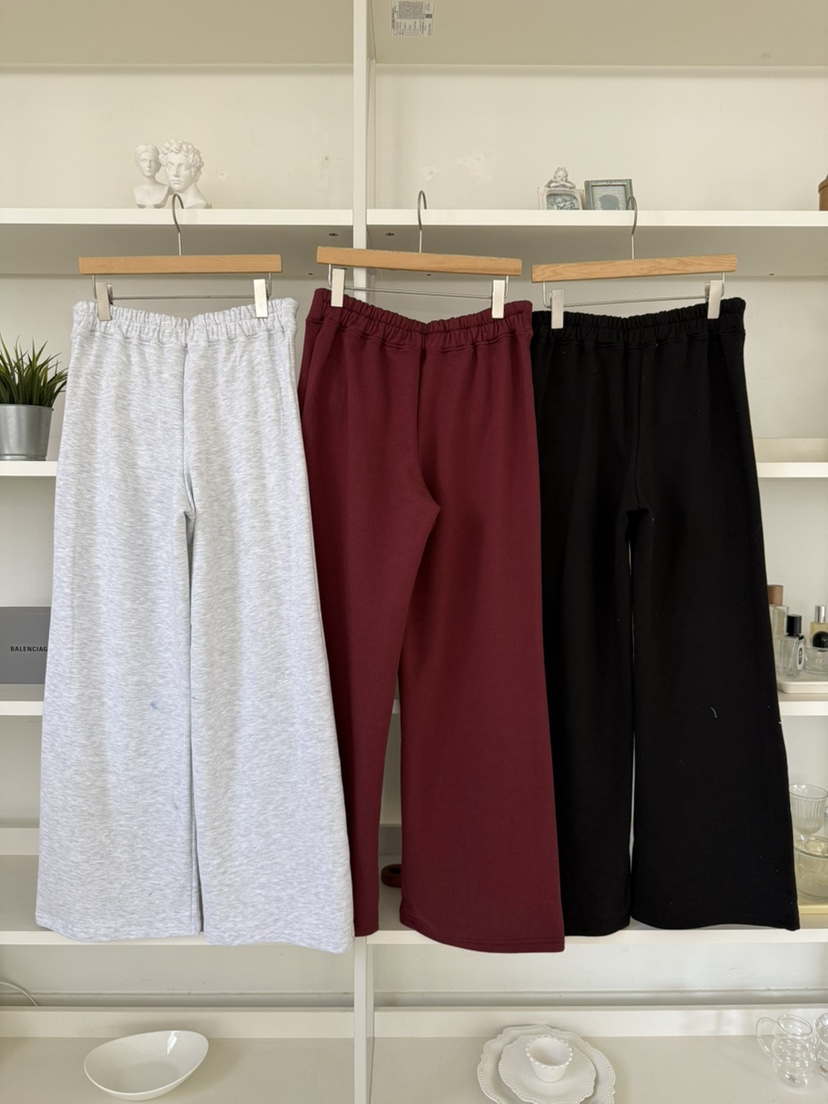 SOLAR韓國直郵女士新品熱賣休閑時尚26春夏人氣休閑褲毛圈SOLAR休閑褲