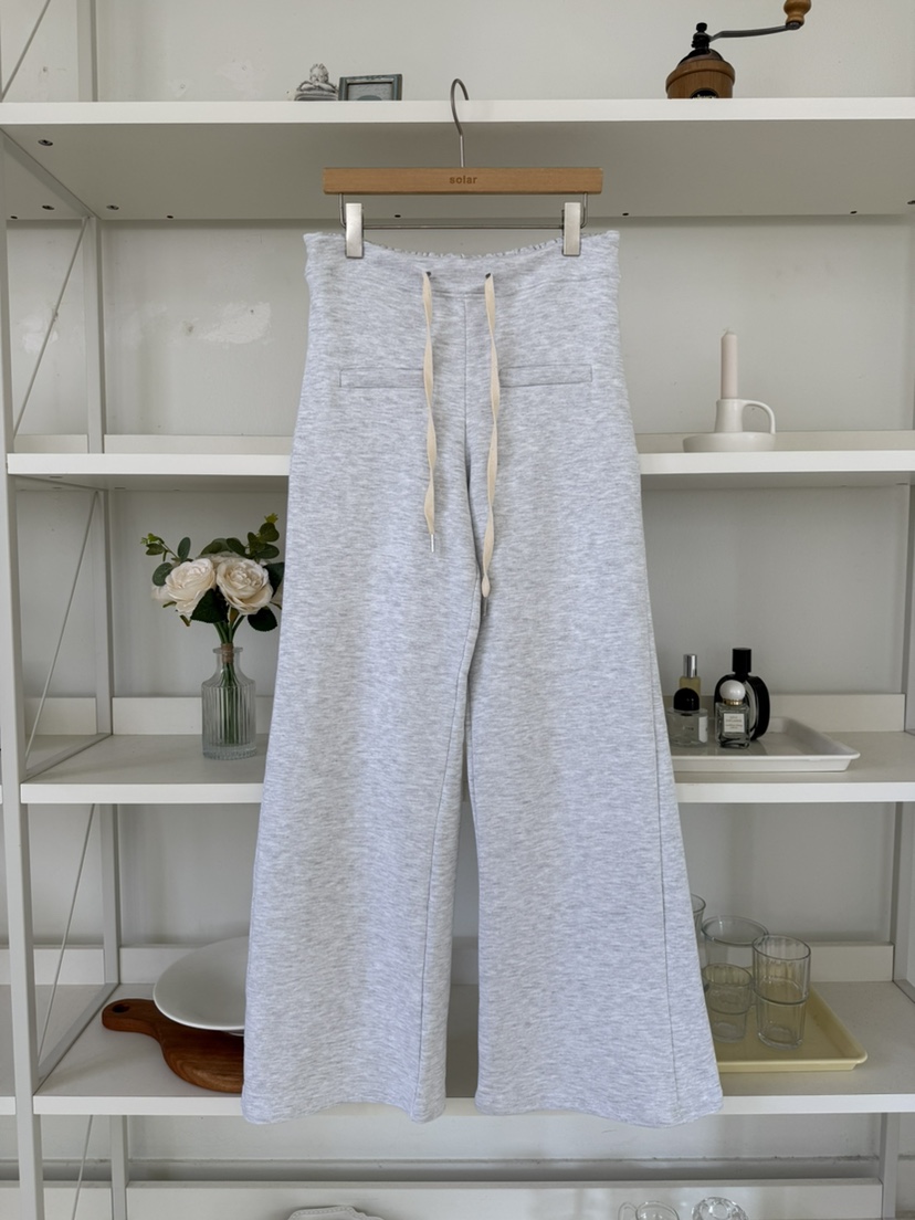 SOLAR韓國直郵女士新品熱賣休閑時尚26春夏人氣休閑褲毛圈SOLAR休閑褲圖色2