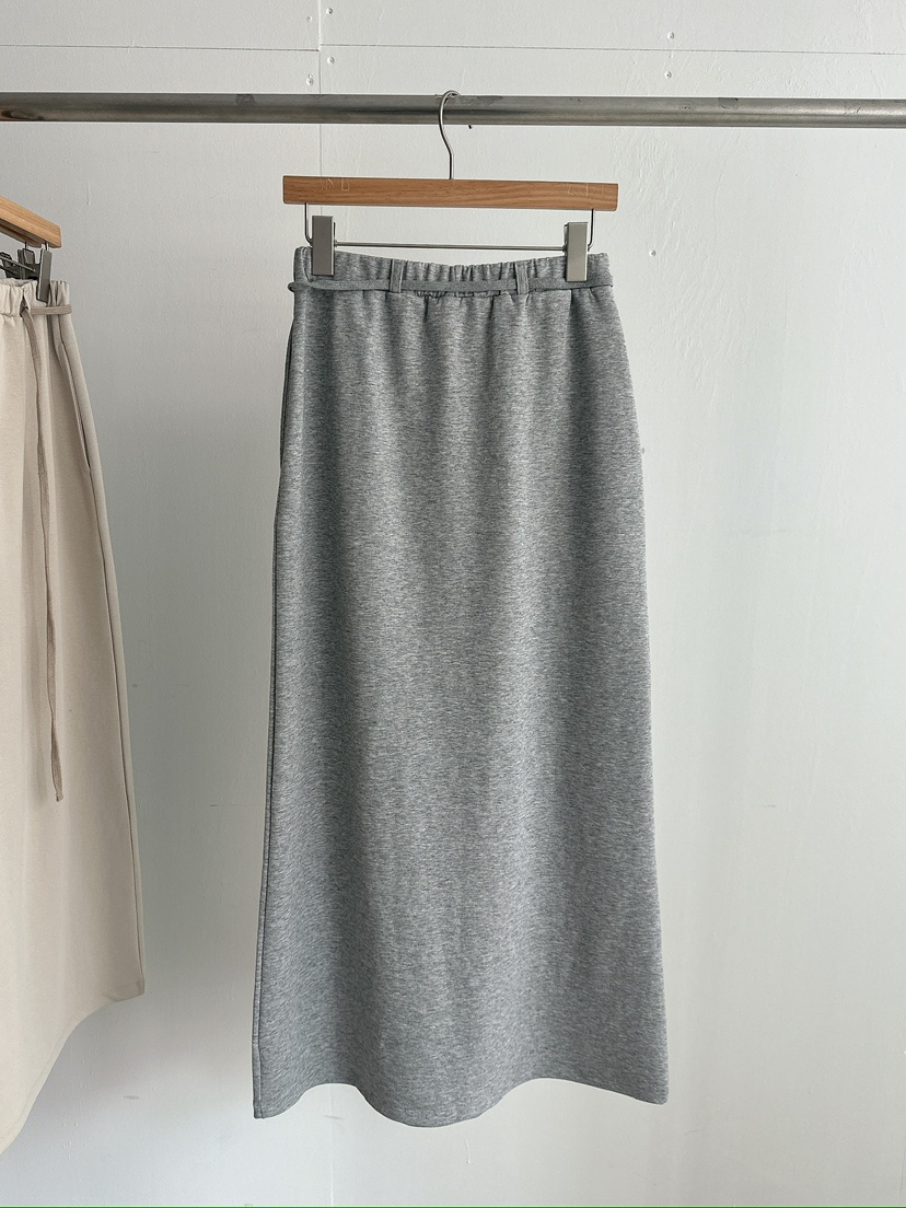 BLEECKER韓國代購女士新品休閑熱賣人氣推薦職業長裙含腰繩BLEECKER長裙