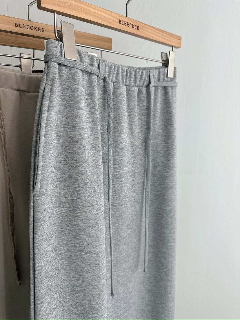 BLEECKER韓國代購女士新品休閑熱賣人氣推薦職業長裙含腰繩BLEECKER長裙