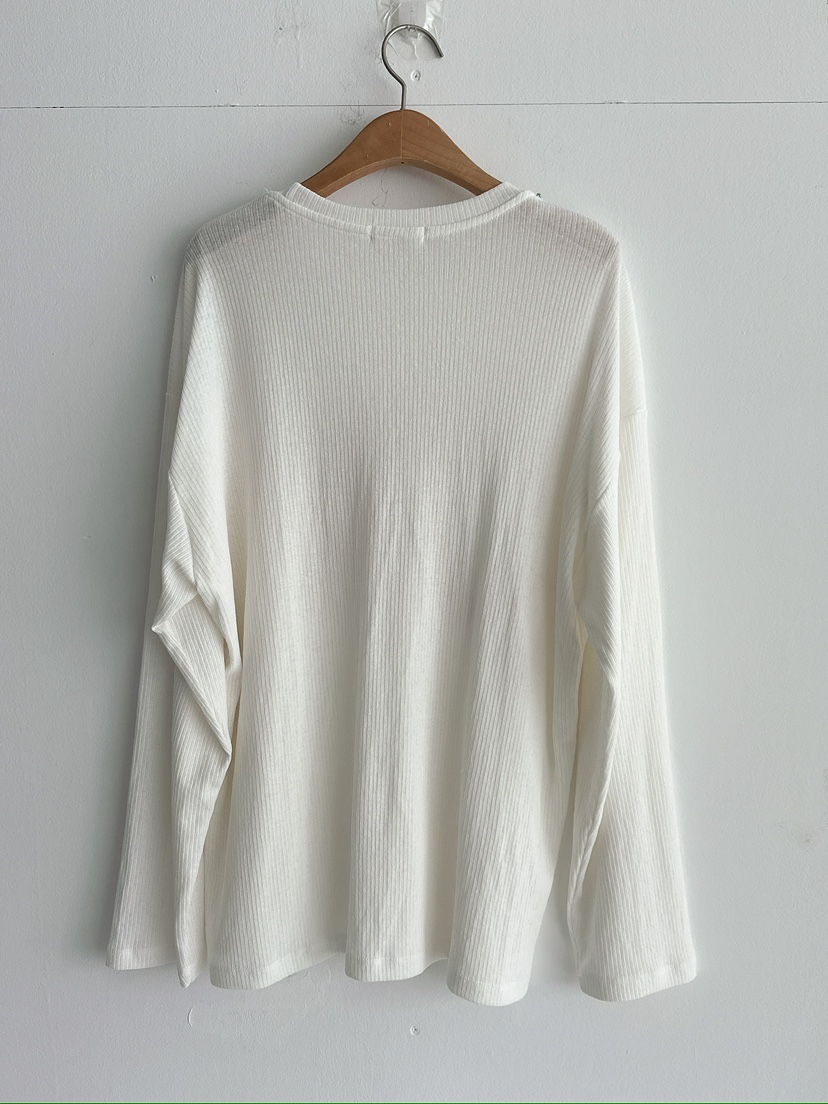 BLEECKER韓國代購女士新款26春夏休閑職業時尚推薦長袖T恤BLEECKER長袖T恤