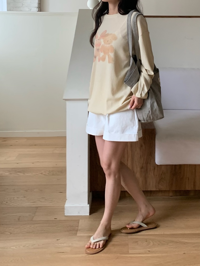 BLEECKER韓國代購女士新款26春夏休閑職業時尚推薦長袖T恤BLEECKER長袖T恤