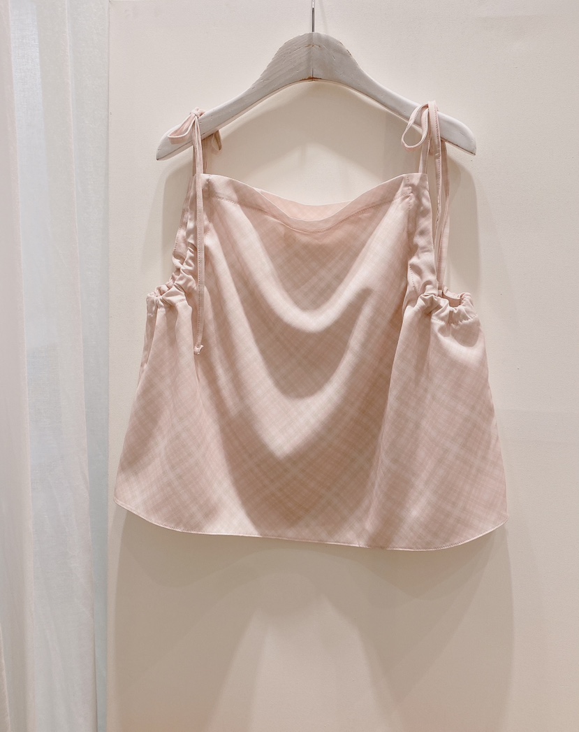 LETAILOR韓國東大門代購女士新款職業休閑熱賣吊帶背心格子LETAILOR吊帶/背心