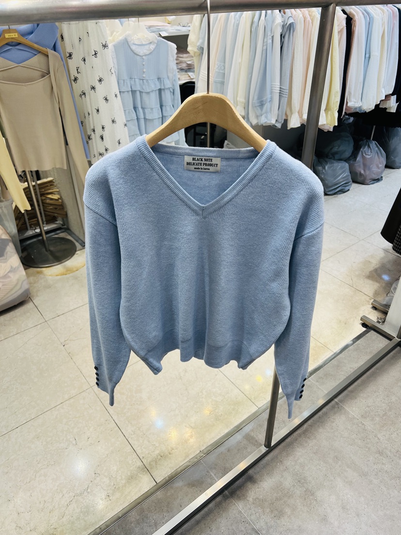 BLACK NOTE韓國東大門直郵女裝新品推薦職業熱賣人氣針織衫BLACK NOTE針織衫圖色4