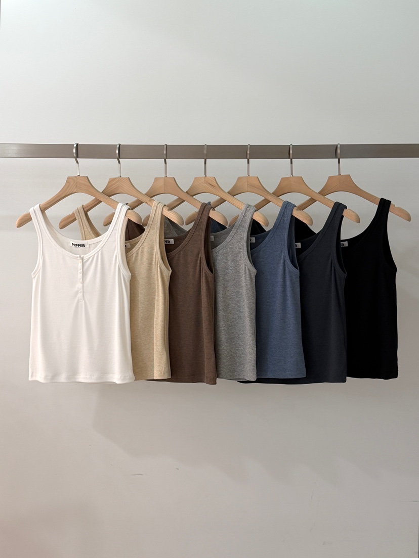 PEPPER-L韓國東大門代購女裝新品時尚職業休閑熱賣吊帶背心PEPPER吊帶/背心